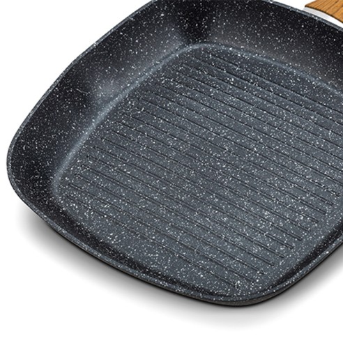 Грил тиган с незалепващо покритие 28x28см Nature NAVA