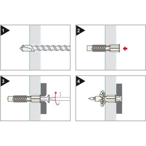 Дюбел за кухини - 8x51мм - FM - 2