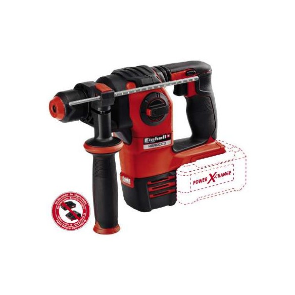 Акумулаторен безчетков перфоратор 18V 2.2J Herocco Solo EINHELL - 1