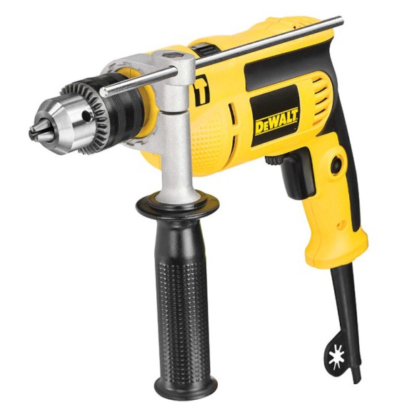 Ударна бормашина с плавно регулиране 650W 8.6Nm 1.5-13мм DeWALT - 1