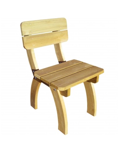 Градински стол, импрегнирано борово дърво - 1
