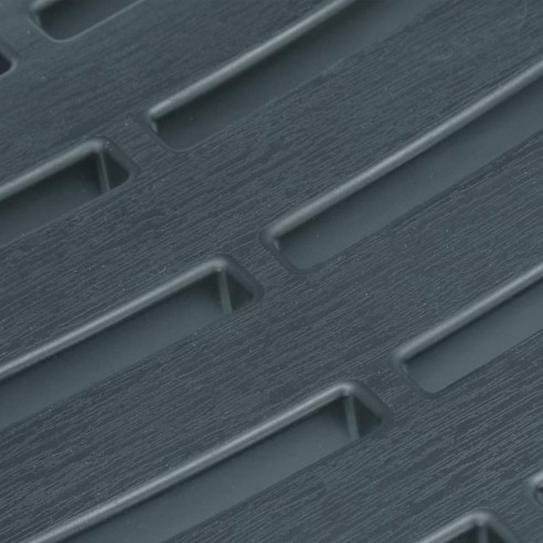 Градински столове, 2 бр., пластмаса, зелени - 8