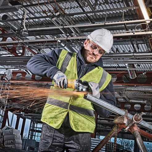 Електрически ъглошлайф 800W 125мм 11 800 об./мин. DeWALT - 4