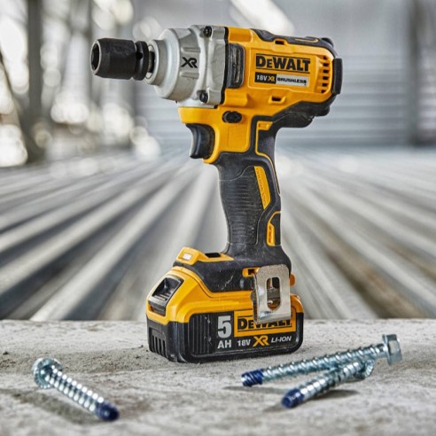 Акумулаторен ударен безчетков гайковерт 18V 447Nm 1/2" DeWALT - 2