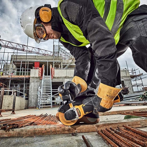 Акумулаторен безчетков ъглошлайф 18V 125мм 9000 об./мин. DeWALT - 3