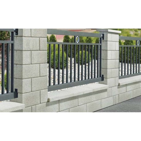 Блокче за зидане Rivago комбиниран формат сиво SEMMELROCK - 4