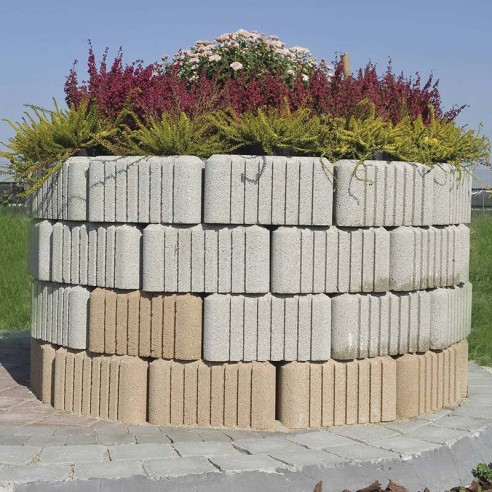 Кашпа Triflor 28.7/33/15 см сива SEMMELROCK - 4