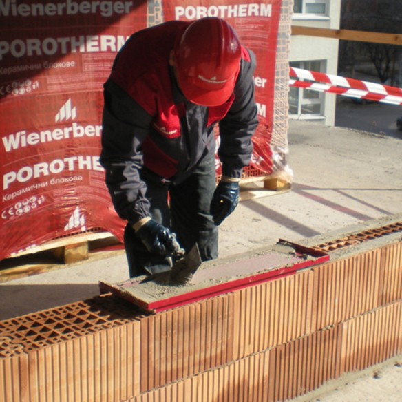 Шейна за зидане на тухли Light 25+N+F - POROTHERM Wienerberger