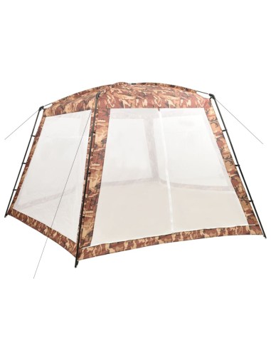 Палатка за басейн, текстил, 660x580x250 см, камуфлаж - 1