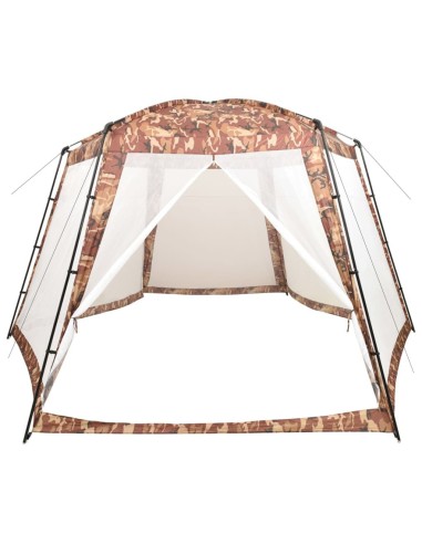 Палатка за басейн, текстил, 500x433x250 см, камуфлаж - 1
