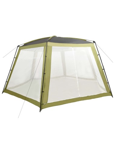 Палатка за басейн, текстил, 660x580x250 см, зелена - 1