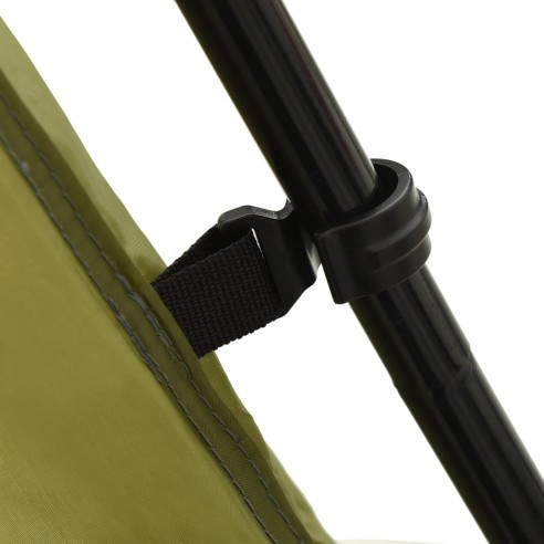 Палатка за басейн, текстил, 500x433x250 см, зелена - 5