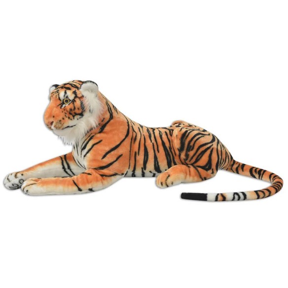 Плюшена играчка тигър, кафява, XXL - 3