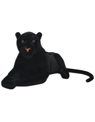 Плюшена играчка пантера, черна, XXL - 1