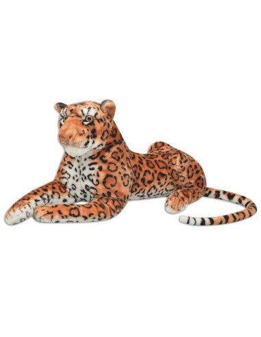 Плюшена играчка леопард, кафява, XXL - 1