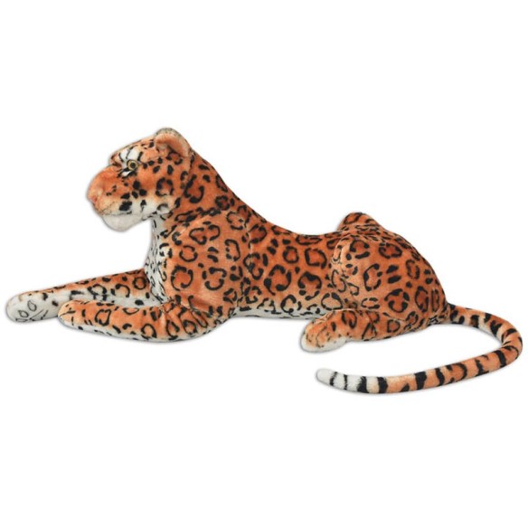 Плюшена играчка леопард, кафява, XXL - 2