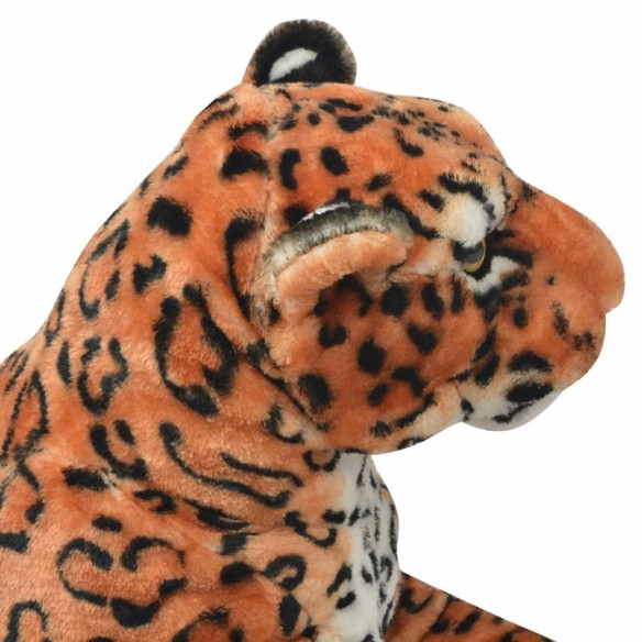 Плюшена играчка леопард, кафява, XXL - 4