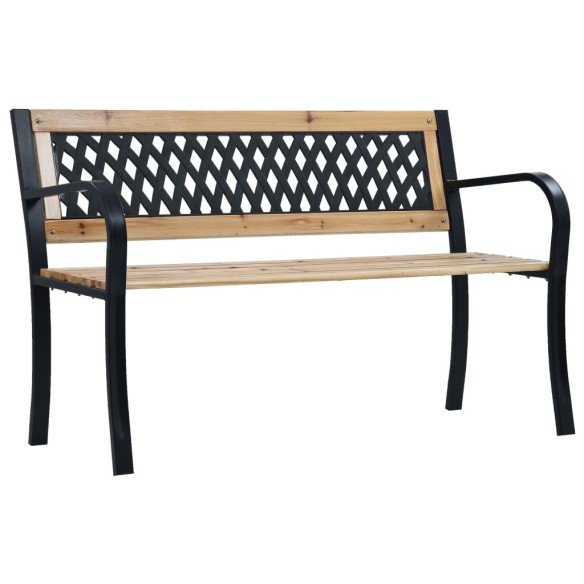 Градинска пейка, 120 x 53 cм, дърво - 1
