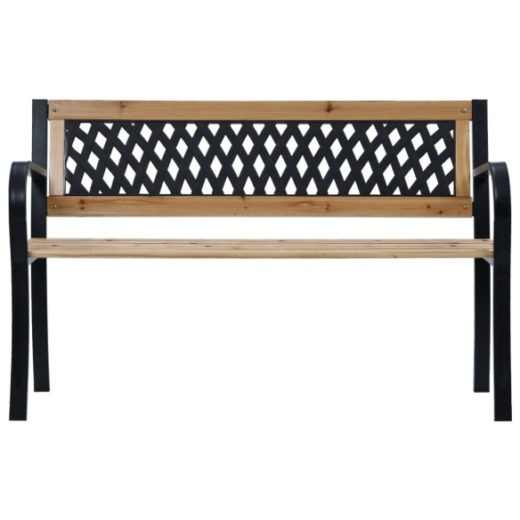 Градинска пейка, 120 x 53 cм, дърво - 2