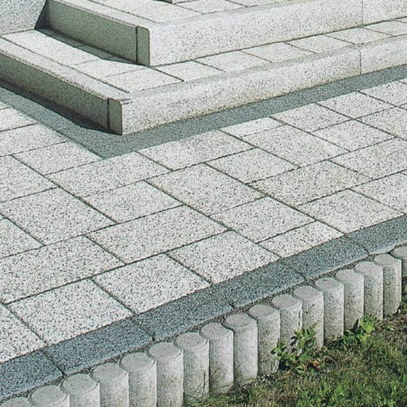 Декоративен бордюр 9.4/6/25 см сив DUOFIX SEMMELROCK - 2