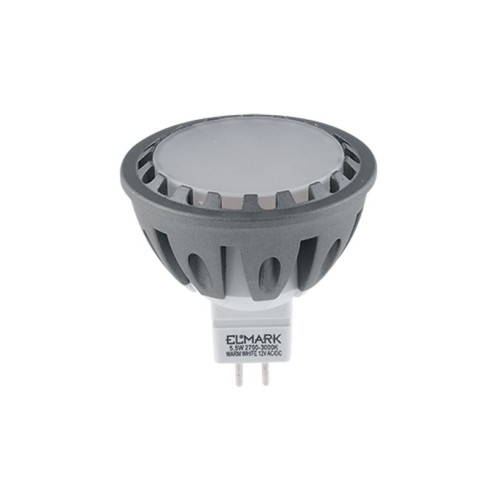 LED крушка GU5.3 5.5W 2700K-3000K ELMARK - 1