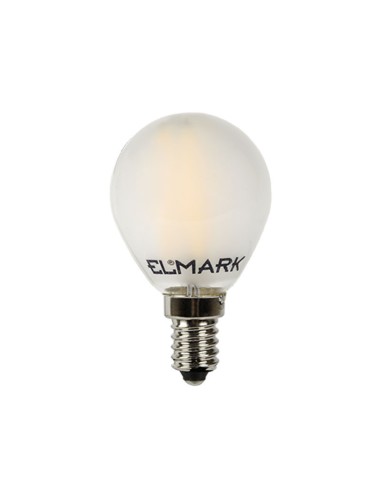 LED крушка - матирана G45 E14 2700K-3000K 2W ELMARK - 1