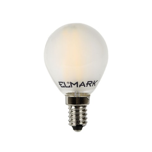 LED крушка - матирана G45 E14 2700K-3000K 2W ELMARK - 1