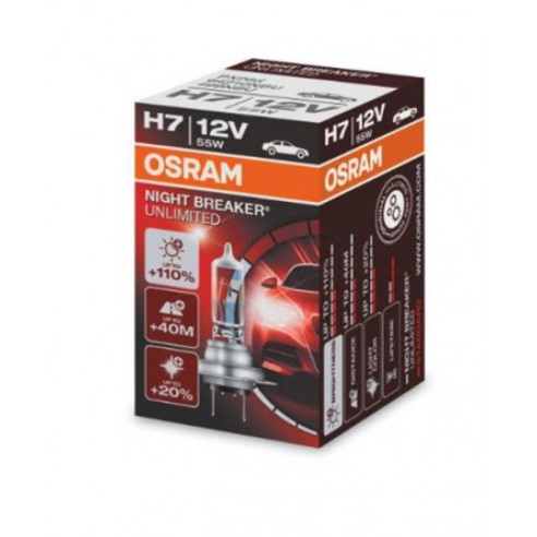 Халогенна крушка H7 Night Breaker РX26D 55W OSRAM - 2