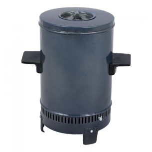 Чушкопек единичен – 1200W – черен емайл - 1 2