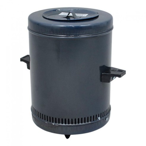 Чушкопек троен – 1600W – черен емайл - 2