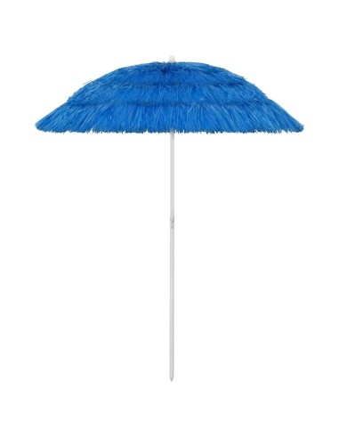 Плажен чадър, син, 180 см - 1