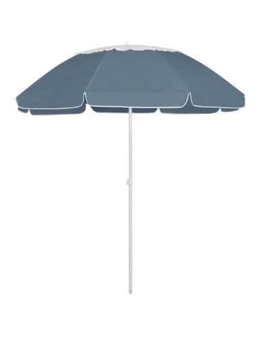 Плажен чадър, син, 300 см - 1