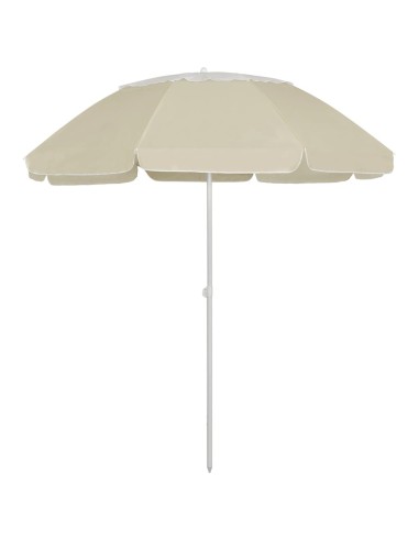 Плажен чадър, 300 см пясъчножълт UV защита - 1