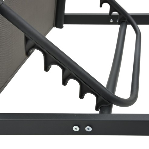 Шезлонг, алуминий и textilene - 6