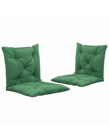 Възглавници за градинска люлка, 2 бр., зелени, 50 см - 1