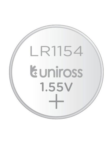 Алкална батерия LR1154 AG13 1.55V 160mAh UNIROSS - 1