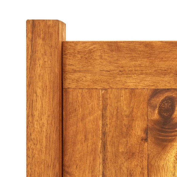 Градинска повдигната леха, акациево дърво, 150x30x25 см - 4