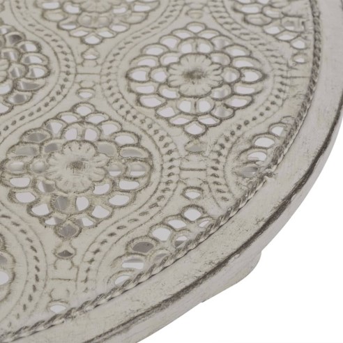 Градински бистро комплект, 3 части, маса 60 x 72 см - 8