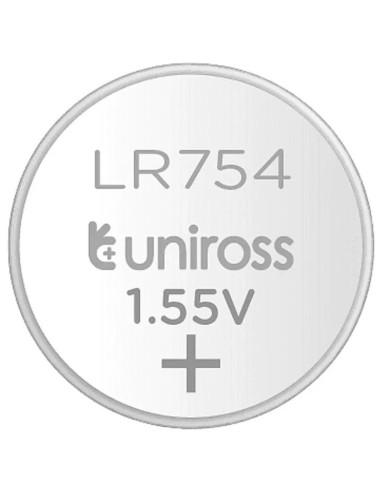 Алкална батерия LR754 AG5 LR48 1.55V 160mAh UNIROSS - 1