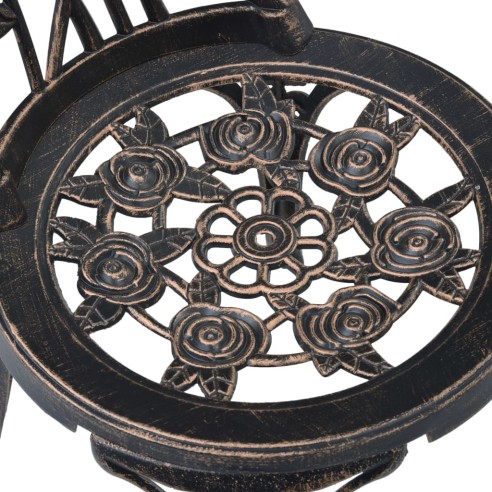 Бистро комплект, 3 части, лят алуминий - 11