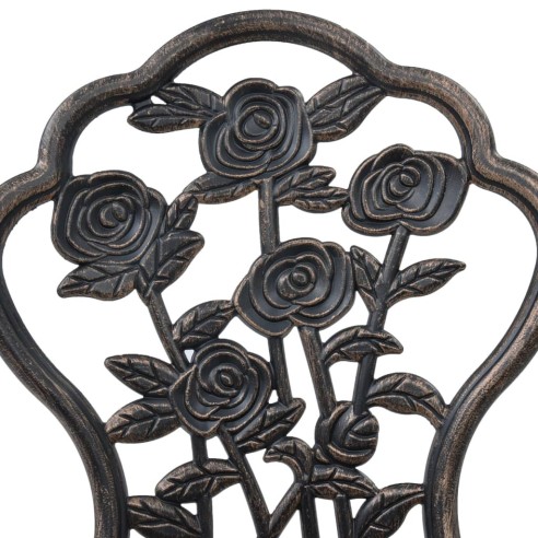 Бистро комплект, 3 части, лят алуминий - 12