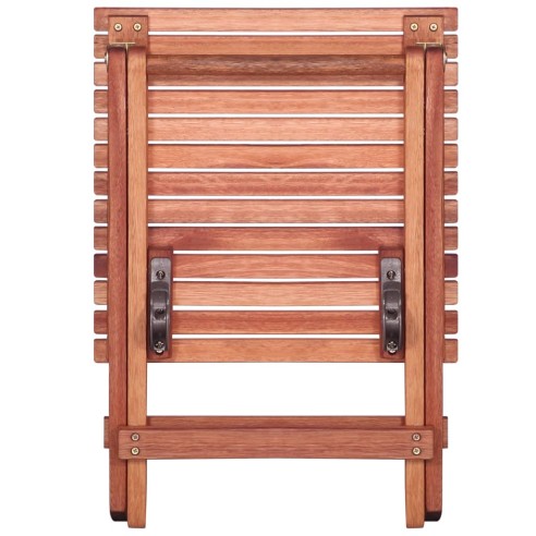 Градински детски бистро комплект, 3 части, евкалипт масив - 8