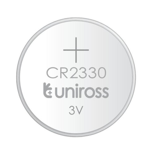 Литиева батерия CR2330 3V 250mAh UNIROSS - 1