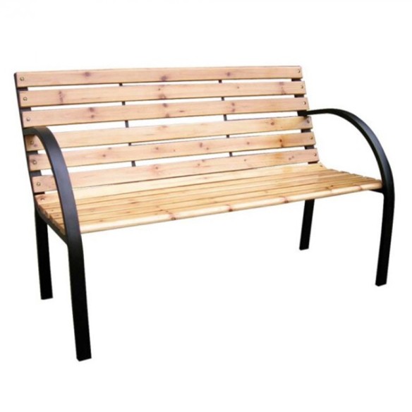 Паркова пейка 122х60х80 см MY GARDEN - 2
