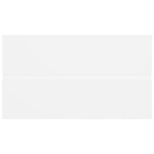 Комплект мебели за баня от ПДЧ - 2 части, бели - 11