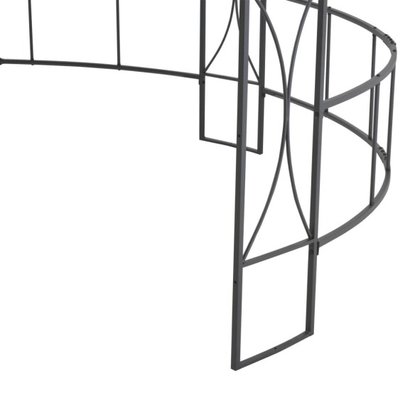 Шатра, 300x290 см, антрацит, кръгла - 5