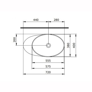 Мивка за баня Vessel BOCCHI 2
