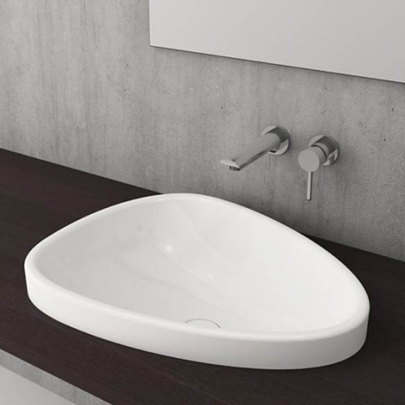 Мивка ETNA 58.5x44.5 см бял гланц BOCCHI