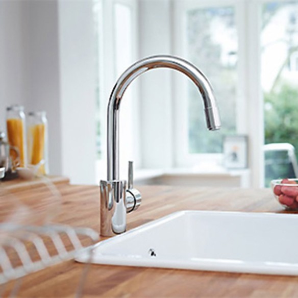 Смесител за кухня с висок чучур Concetto GROHE