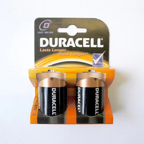 Алкални батерии DURACELL Plus D LR20 1.5V - 2бр. - 1